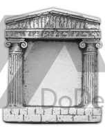 Betonowy element ozdobny, pilastry betonowe na ścianę w sklepie DoDeko.pl