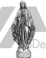 Escultura de María Virgen Inmaculada Concepción 118 cm