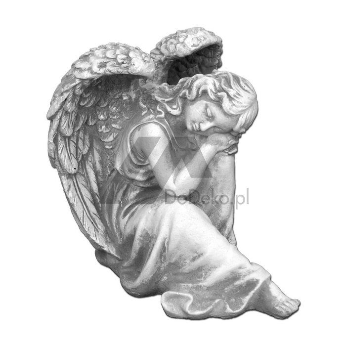 Dormir ángel con las alas