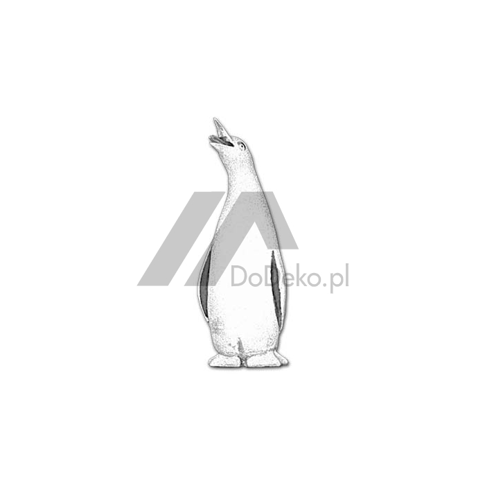 Figura vertiendo agua - pingüino