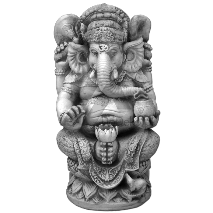 Figury betonowe- rzeźba indyjskiego boga Ganesa