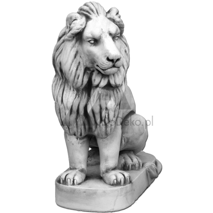 Sentado león derecha - talla 96 cm